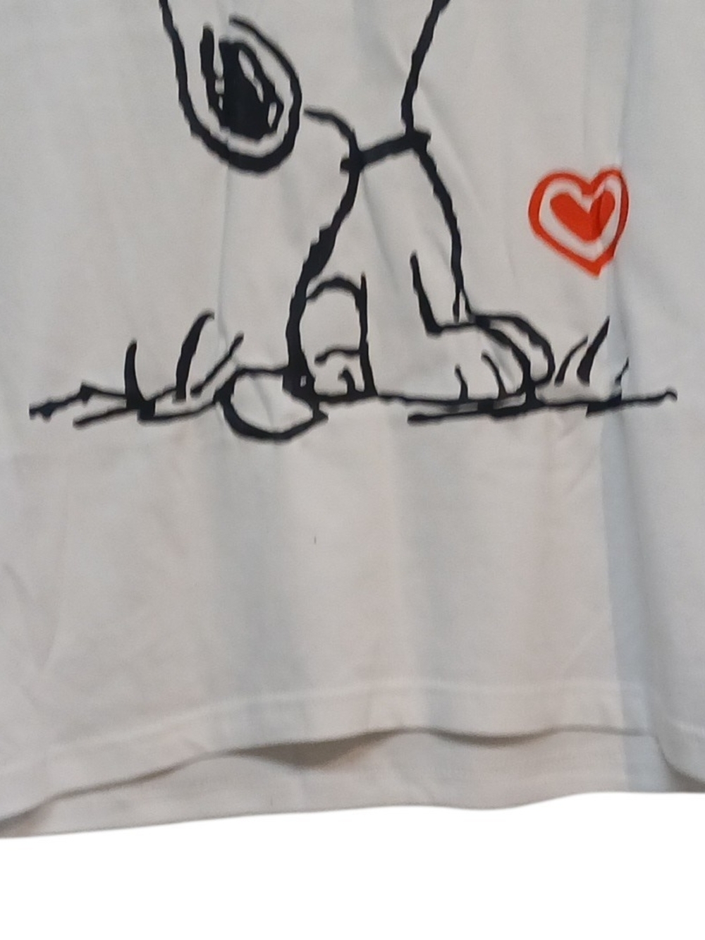 Peanuts - Snoopy Praying Matthew 14:22- 32 Short Sleeve, Crew Neck, 100% Cotton - Picture 8 of 8